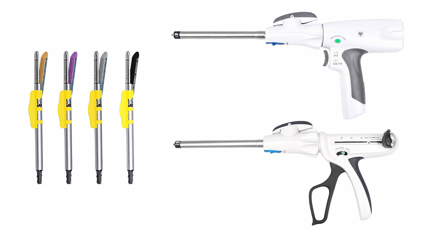 Laparoscopic cutting stapler and reload product range